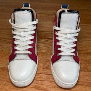 ChristianLouboutin multicolor unisex high top sneakers size 40EU